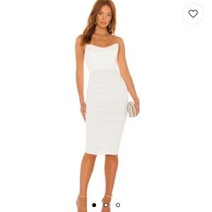 REVOLVE India Midi Dress in White